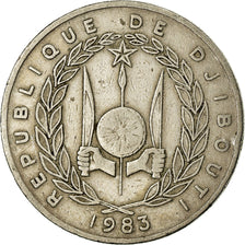 Monnaie, Djibouti, 50 Francs, 1983, Paris, TB+, Copper-nickel, KM:25