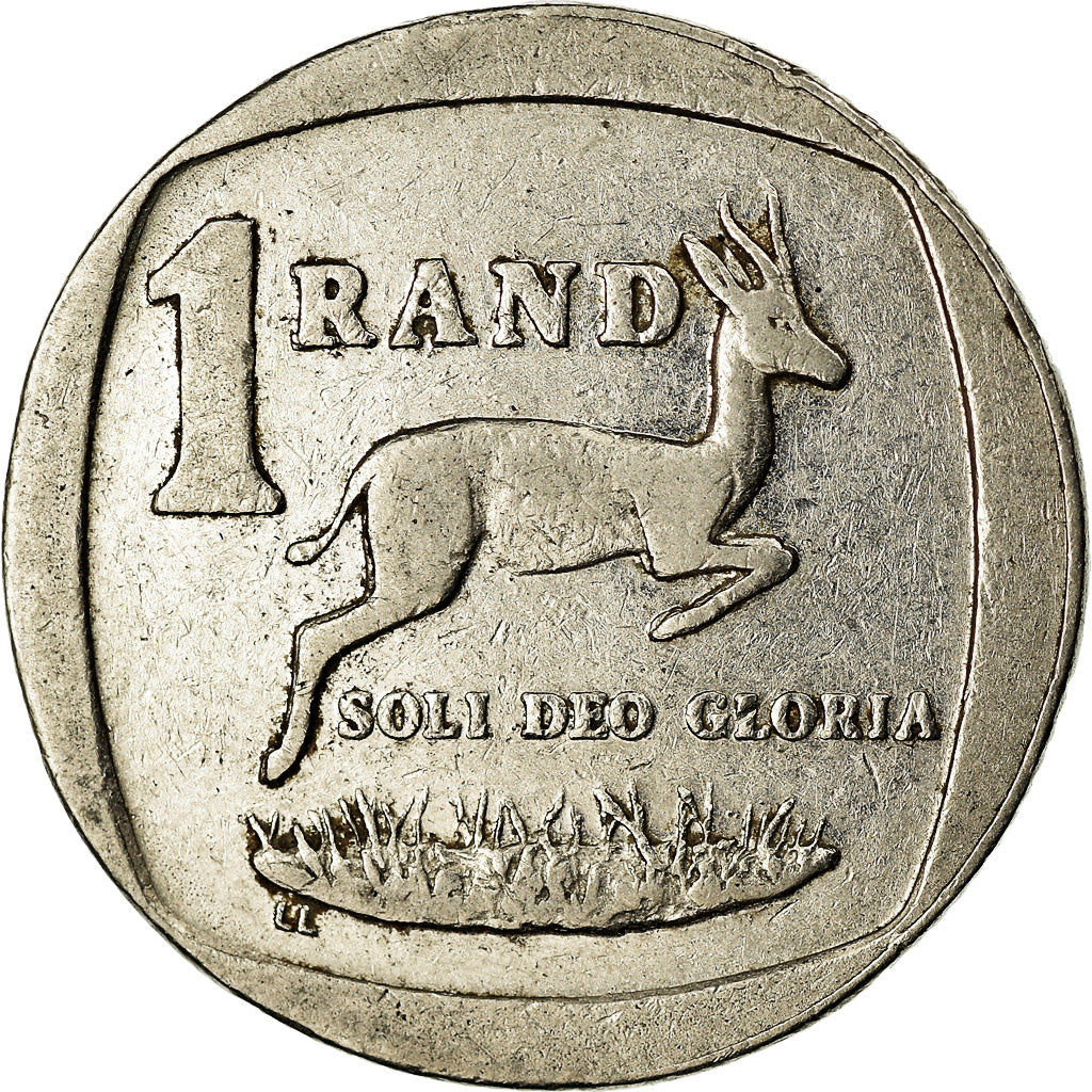 Münze, Südafrika, Rand, 1997, SS, Nickel Plated Copper, KM:164