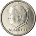Moneda, Bélgica, Albert II, Franc, 1988, Brussels, MBC, Níquel chapado en