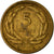 Monnaie, Turquie, 5 Kurus, 1950, TTB, Laiton, KM:887