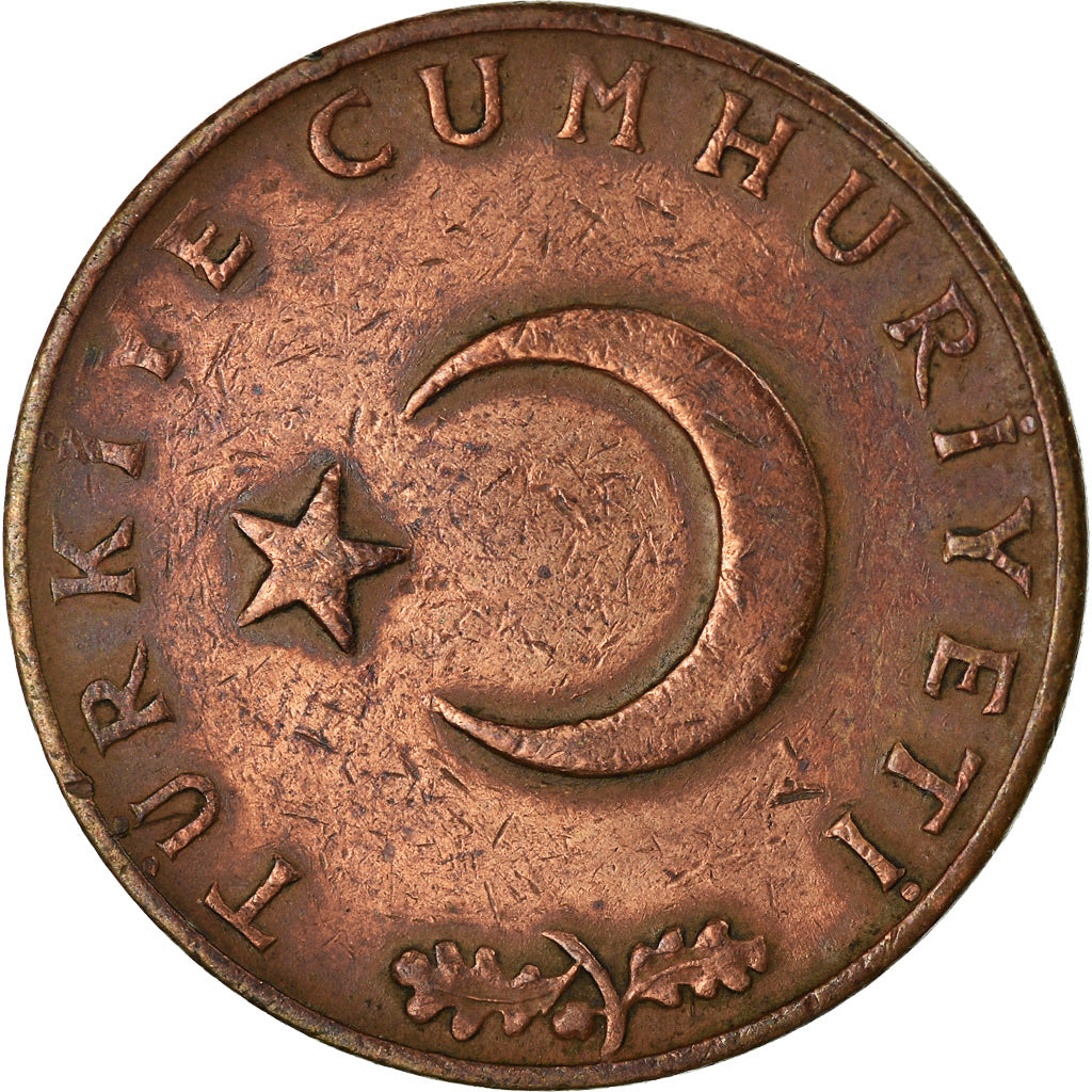 Monnaie, Turquie, 10 Kurus, 1971, TTB, Bronze, KM:891.2