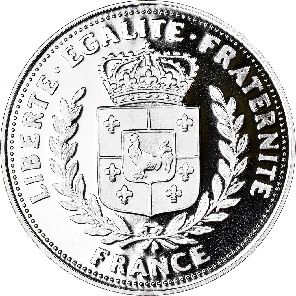 Francia, medalla, La Bataille de Bir Hakeim, Politics, Society, War, FDC, Plata