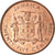 Moneda, Jamaica, Elizabeth II, 25 Cents, 1996, British Royal Mint, MBC, Cobre