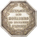 France, Notary, Token, 1854, AU(50-53), Silver, Lerouge #12, 15.03