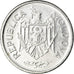 Coin, Moldova, 10 Bani, 2011, AU(55-58), Aluminum, KM:7