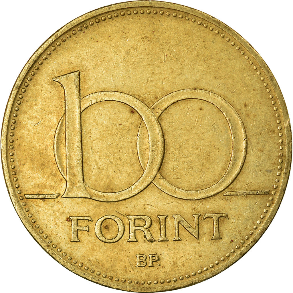 Münze, Ungarn, 100 Forint, 1995, Budapest, SS, Nickel-brass, KM:698