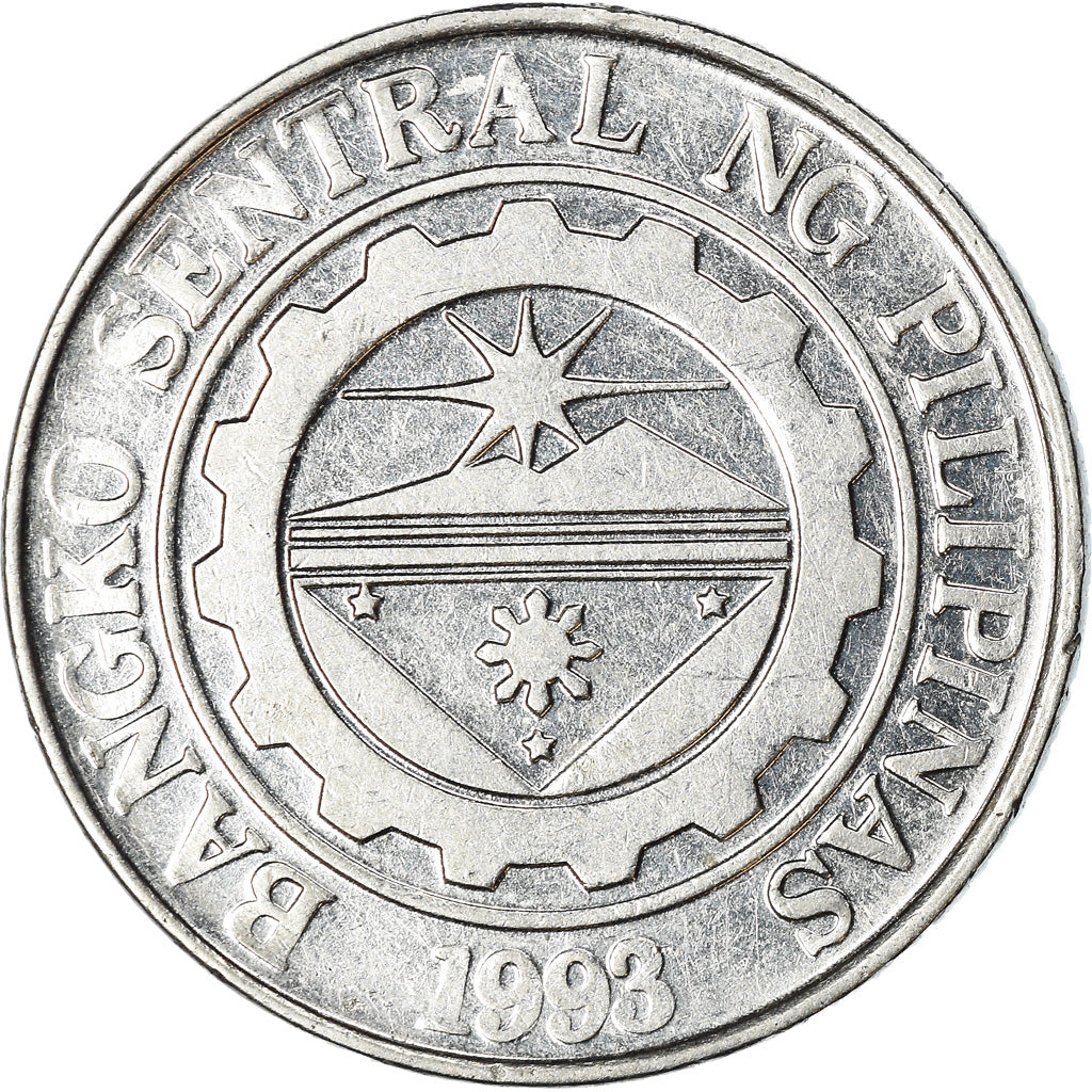 Moeda, Filipinas, Piso, 2004, EF(40-45), Aço Niquelado, KM:269a