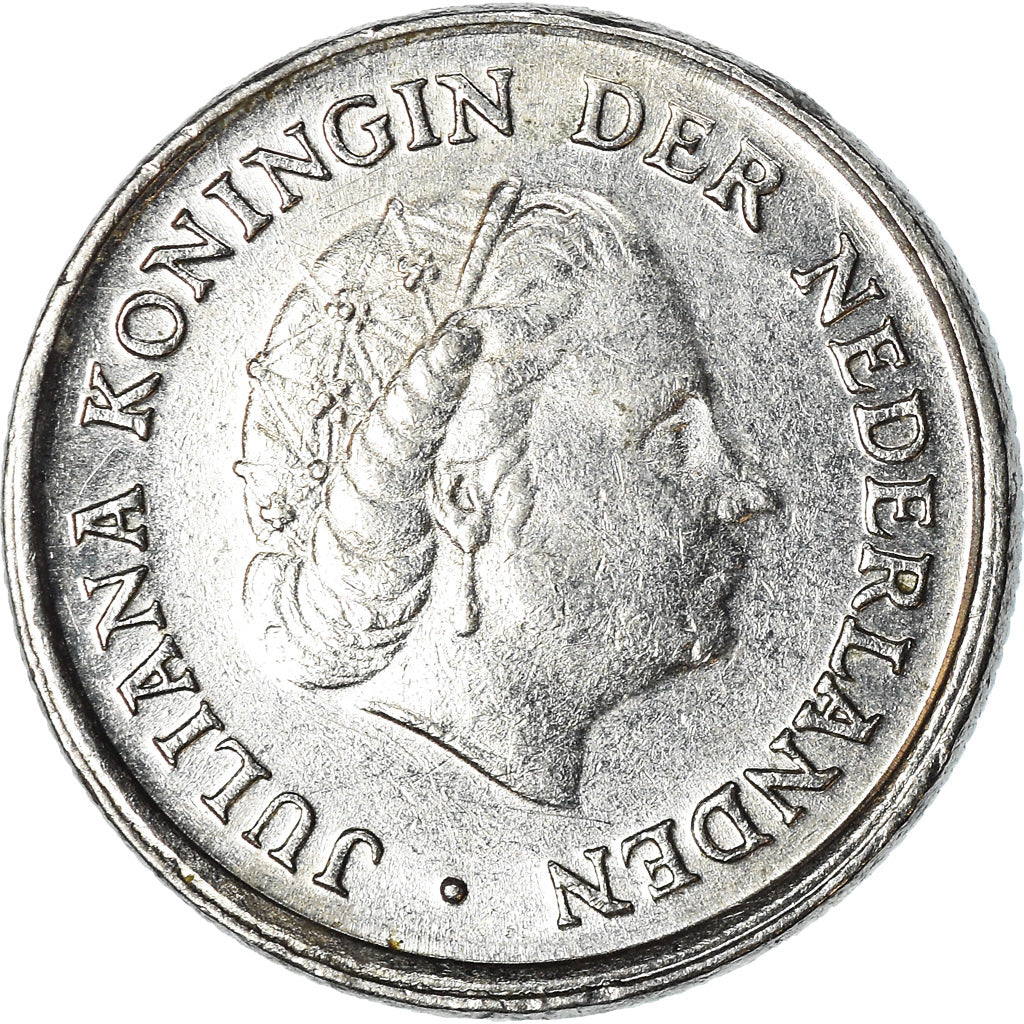 Moneta, Paesi Bassi, Juliana, 10 Cents, 1980, BB, Nichel, KM:182