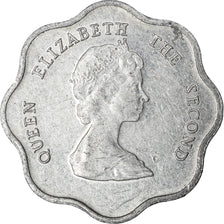 Coin, East Caribbean States, Elizabeth II, 5 Cents, 1984, EF(40-45), Aluminum