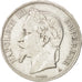 FRANCE, Napoléon III, 5 Francs, 1870, Paris, KM #799.1, VF(30-35), Silver, G...