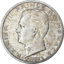 Coin, Monaco, Rainier III, 5 Francs, 1960, EF(40-45), Silver, KM:141, Gadoury:MC