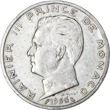 Coin, Monaco, Rainier III, 5 Francs, 1960, EF(40-45), Silver, KM:141, Gadoury:MC