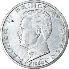 Monnaie, Monaco, Rainier III, 5 Francs, 1960, TTB+, Argent, Gadoury:MC 152