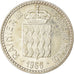 Coin, Monaco, Rainier III, 10 Francs, 1966, AU(50-53), Silver, KM:146