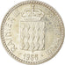 Moneta, Monaco, Rainier III, 10 Francs, 1966, BB+, Argento, KM:146