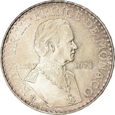 Coin, Monaco, Rainier III, 50 Francs, 1974, EF(40-45), Silver, KM:152.1