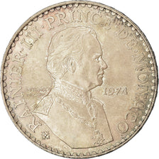 Coin, Monaco, Rainier III, 50 Francs, 1974, EF(40-45), Silver, KM:152.1