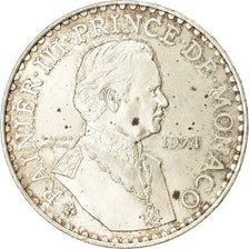 Coin, Monaco, Rainier III, 50 Francs, 1974, EF(40-45), Silver, KM:152.1