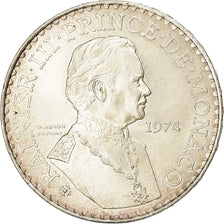 Coin, Monaco, Rainier III, 50 Francs, 1974, AU(55-58), Silver, KM:152.1