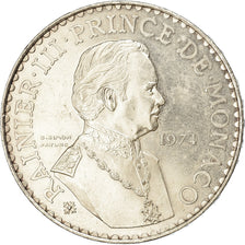 Coin, Monaco, Rainier III, 50 Francs, 1974, AU(55-58), Silver, KM:152.1