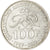 Monnaie, Monaco, Rainier III, 100 Francs, 1989, TTB, Argent, Gadoury:MC164