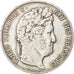 Francia, Louis-Philippe, 5 Francs, 1846, Lille, MB+, Argento, KM:749.13, Gado...