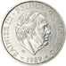 Moneda, Mónaco, Rainier III, 100 Francs, 1989, MBC+, Plata, KM:164