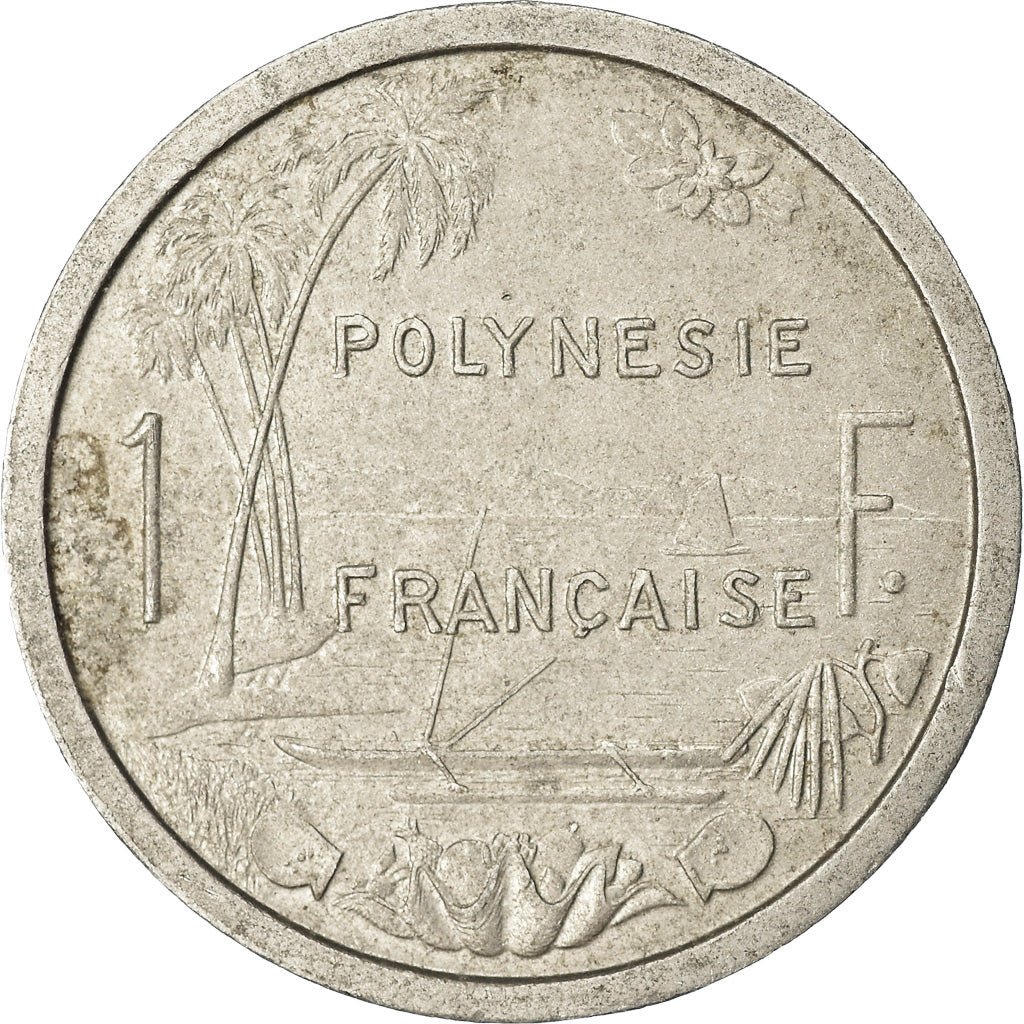Coin, French Polynesia, Franc, 1981, Paris, EF(40-45), Aluminum, KM:11