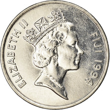 Moneta, Figi, Elizabeth II, 20 Cents, 1994, SPL-, Acciaio placcato nichel