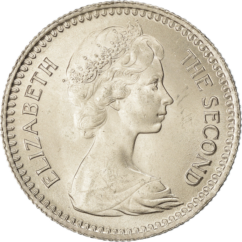 Coin, Rhodesia, Elizabeth II, Shilling = 10 Cents, 1964, British Royal Mint