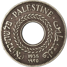 Coin, Palestine, 5 Mils, 1935, EF(40-45), Copper-nickel, KM:3