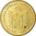 Moneta, Serbia, 5 Dinara, 2009, EF(40-45), Mosiądz niklowy, KM:40