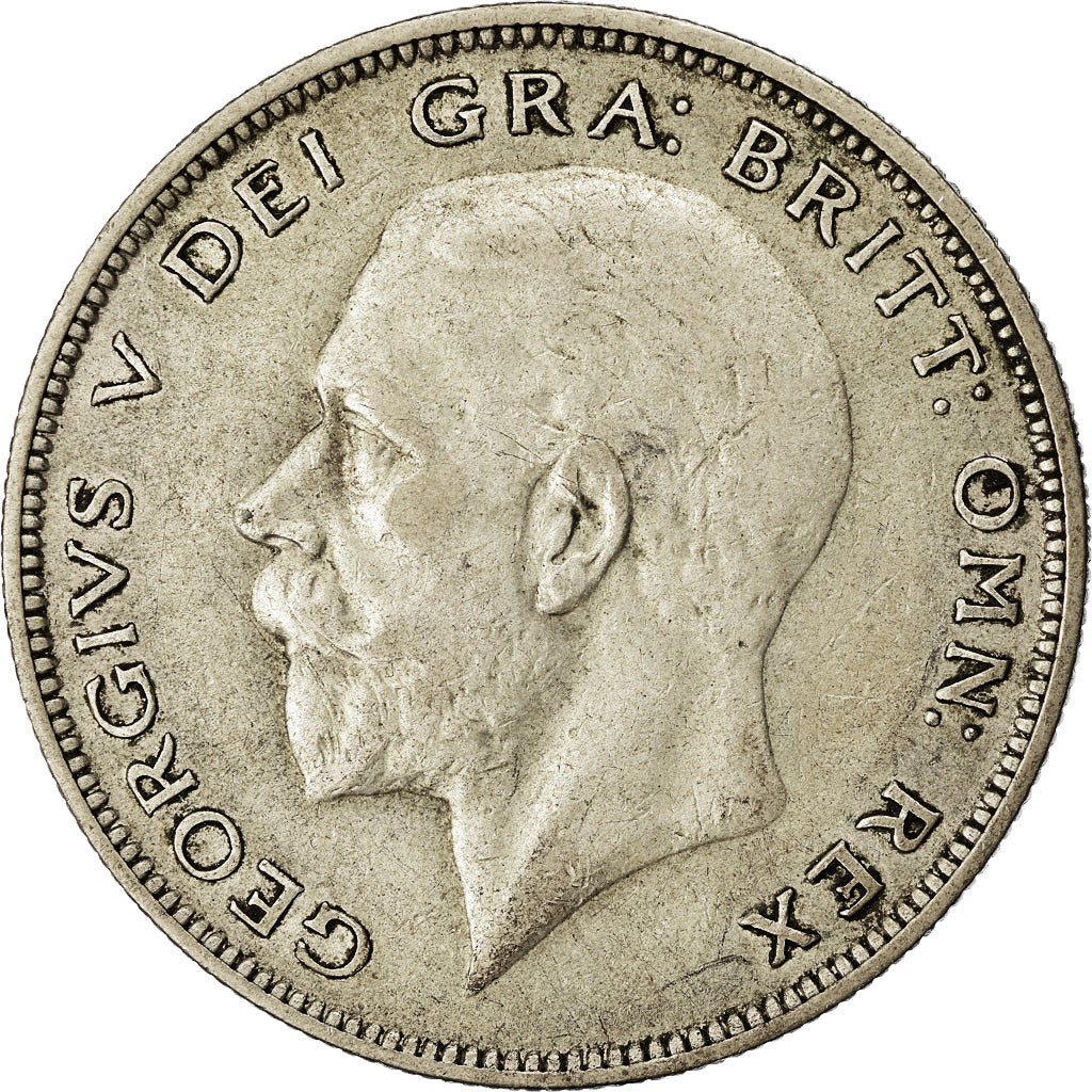 Coin, Great Britain, George V, 1/2 Crown, 1928, EF(40-45), Silver, KM:835