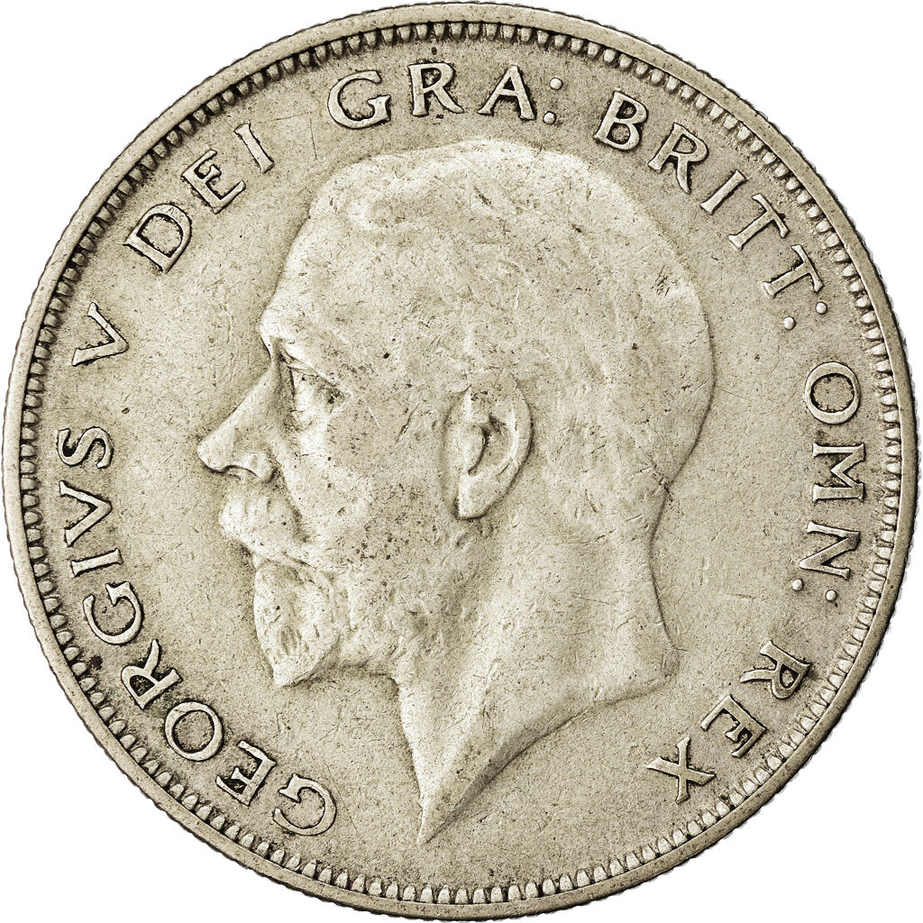 Coin, Great Britain, George V, 1/2 Crown, 1932, EF(40-45), Silver, KM:835