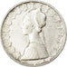 Coin, Italy, 500 Lire, 1958, Rome, EF(40-45), Silver, KM:98