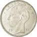 Moneda, Bélgica, 20 Francs, 20 Frank, 1934, MBC, Plata, KM:105
