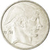 Moeda, Bélgica, 20 Francs, 20 Frank, 1954, EF(40-45), Prata, KM:140.1