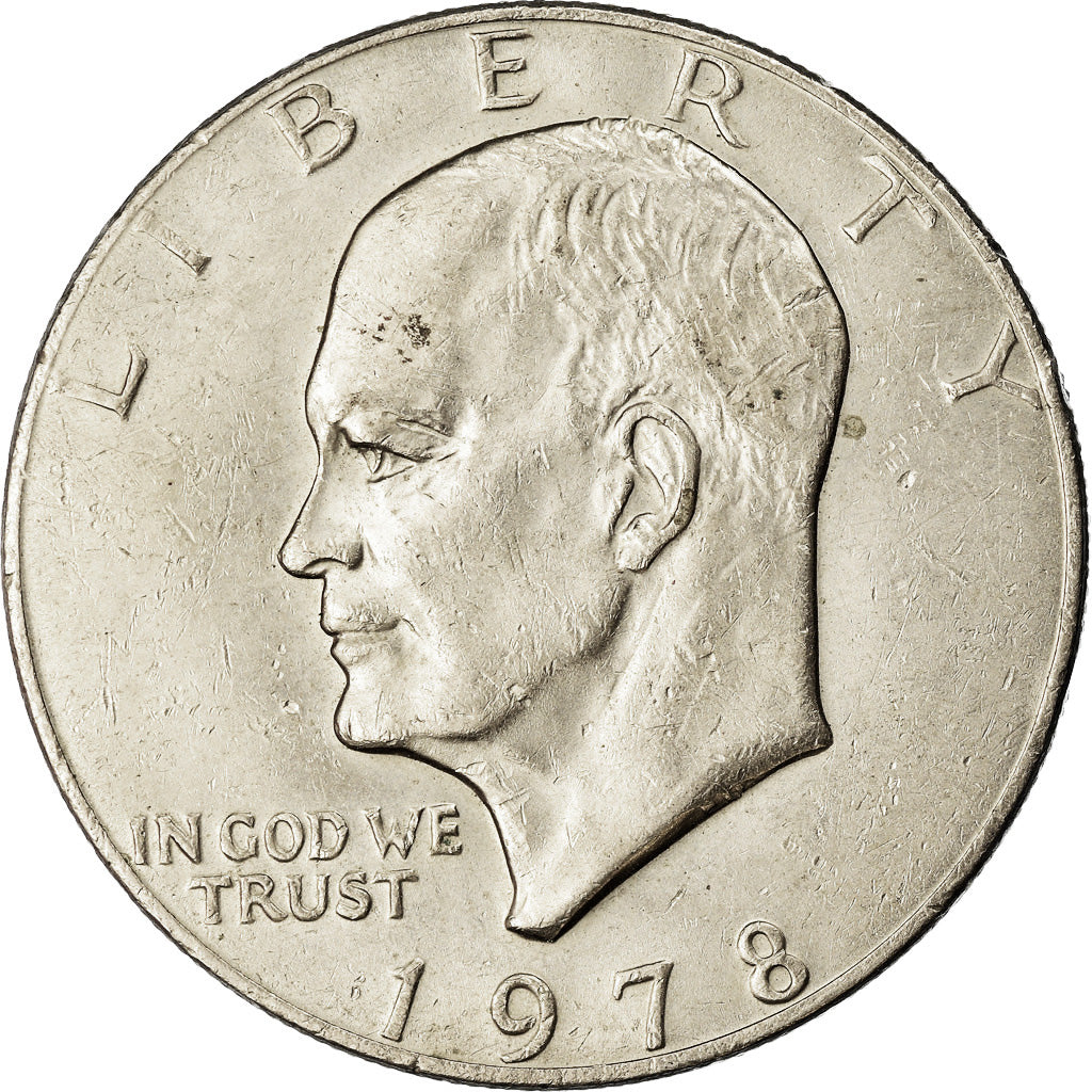 Coin, United States, Eisenhower Dollar, Dollar, 1978, U.S. Mint, Philadelphia