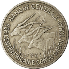 Coin, EQUATORIAL AFRICAN STATES, 50 Francs, 1961, Paris, EF(40-45)