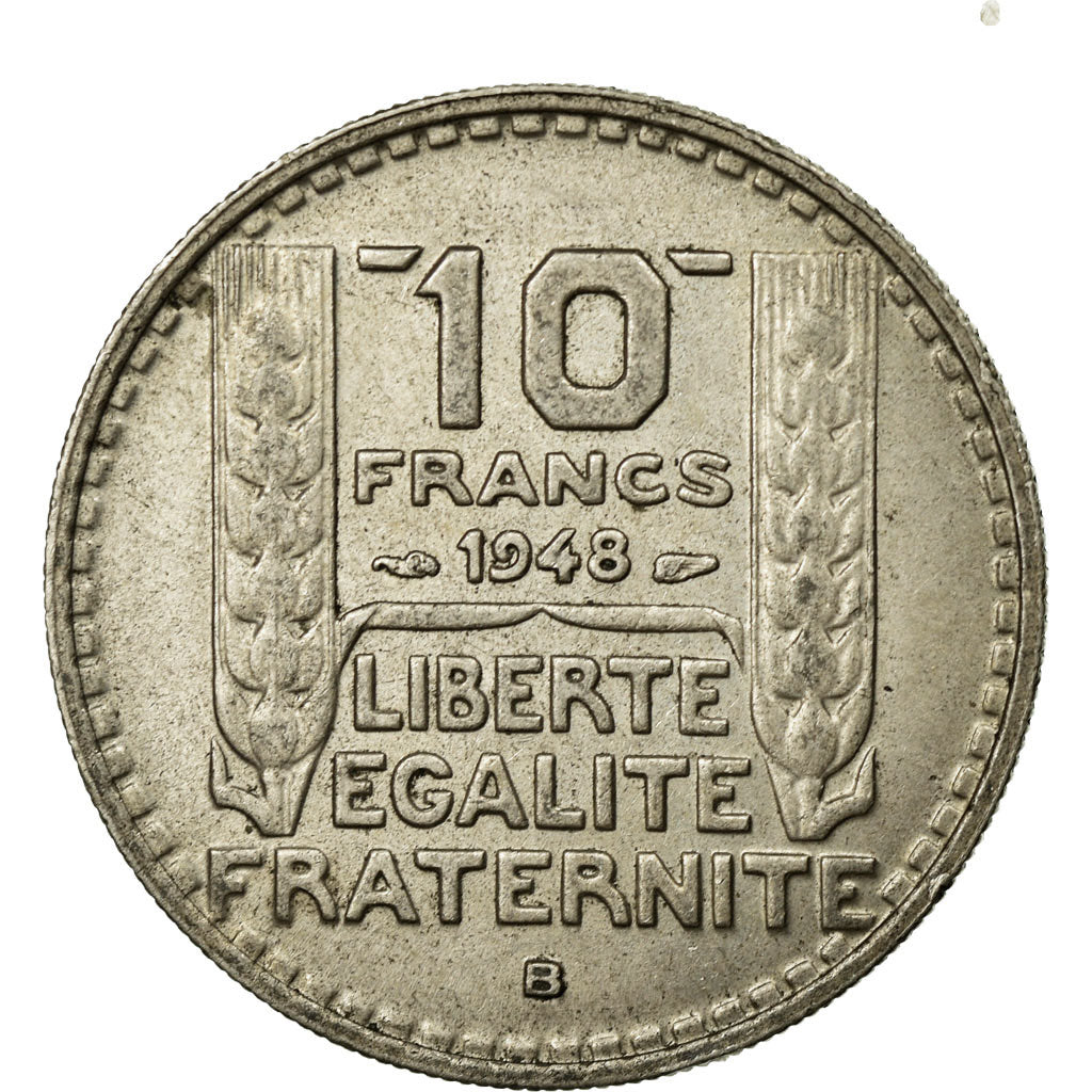 Coin, France, Turin, 10 Francs, 1948, Beaumont le Roger, EF(40-45)