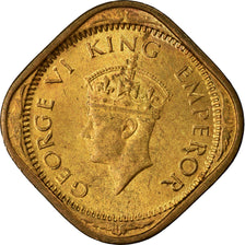 Moneta, INDIA - BRITANNICA, George VI, 1/2 Anna, 1943, Calcutta, BB