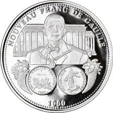 Frankreich, Medaille, Nouveau Franc De Gaulle, Politics, Society, War, STGL