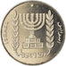 Münze, Israel, 5 New Agorot, 1984, Bern, Piéfort, STGL, Copper-nickel, KM:P20