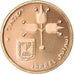 Monnaie, Israel, 10 New Agorot, 1984, Bern, Piéfort, FDC, Bronze, KM:P21