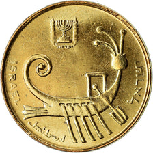 Monnaie, Israel, Agora, 1987, Jerusalem, SUP, Aluminum-Bronze, KM:156
