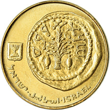 Coin, Israel, 5 Agorot, 1988, AU(55-58), Aluminum-Bronze, KM:157