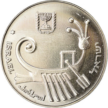 Moneda, Israel, 10 Sheqalim, 1984, Bern, Piéfort, EBC, Cobre - níquel, KM:P25