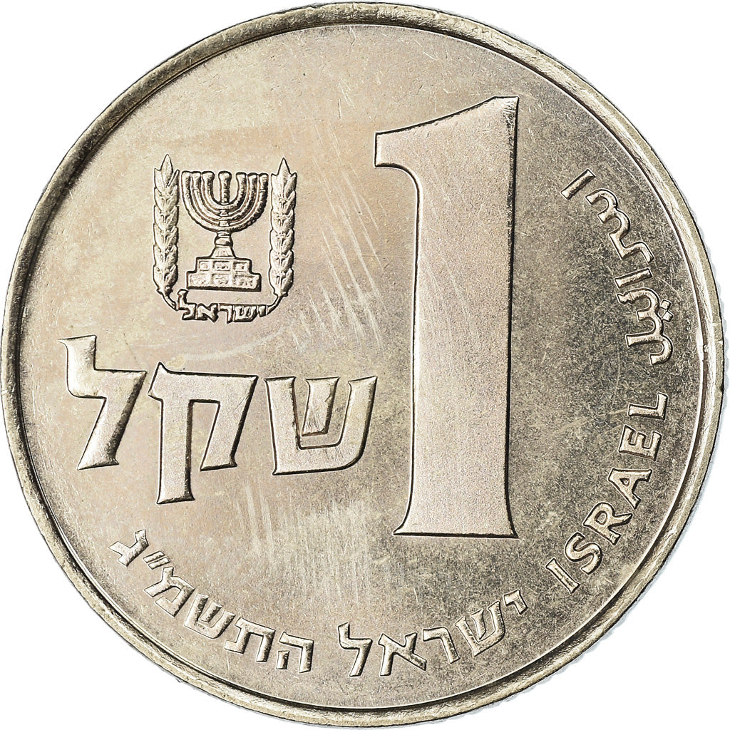 Coin, Israel, Sheqel, 1983, MS(63), Copper-nickel, KM:111