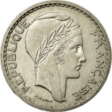 Moneda, Francia, Turin, 10 Francs, 1949, Beaumont-le-Roger, MBC, Cobre -