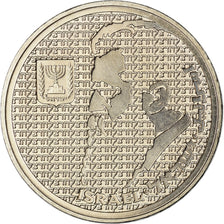 Coin, Israel, 10 Sheqalim, 1984, MS(63), Copper-nickel, KM:137
